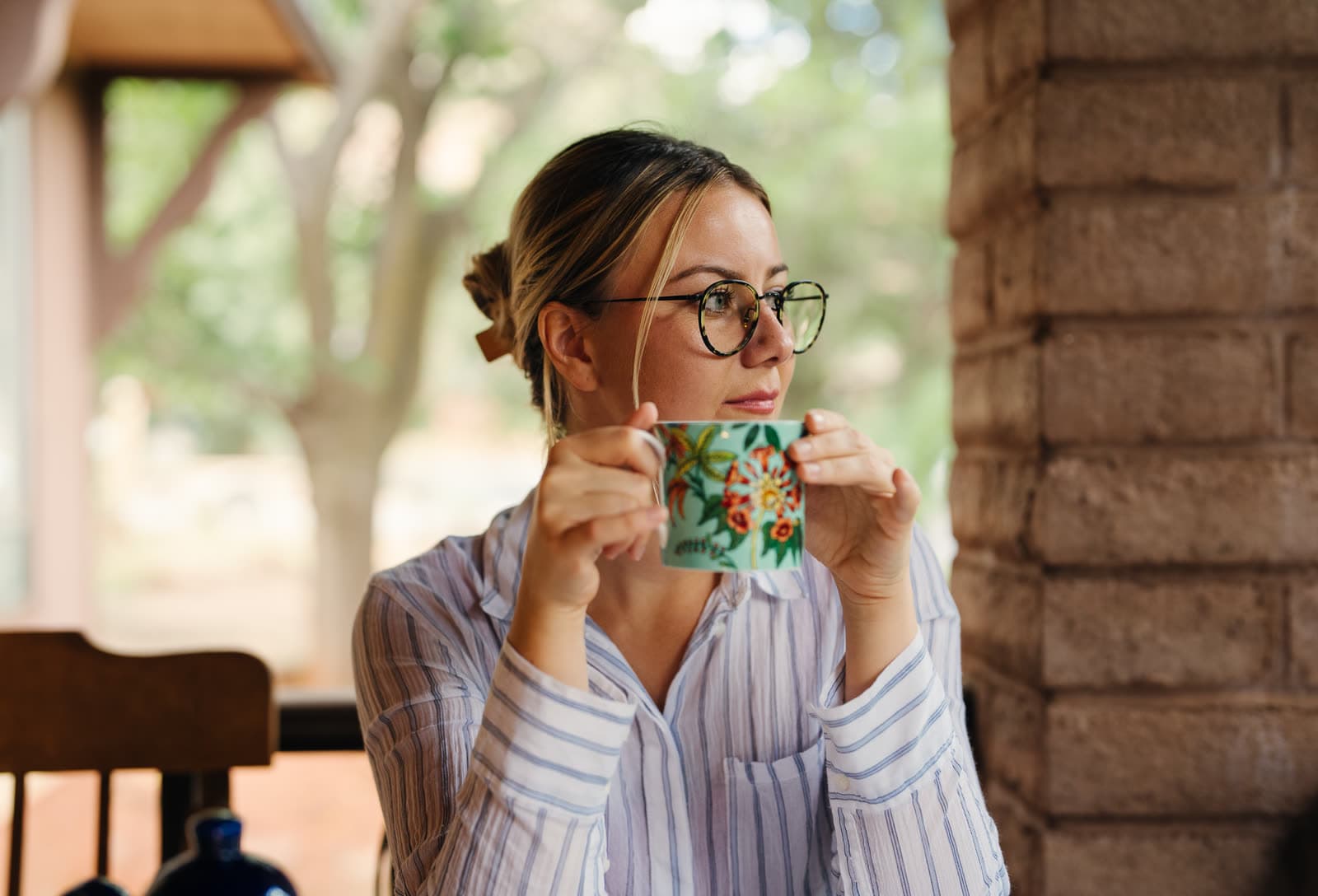 A pause with tea